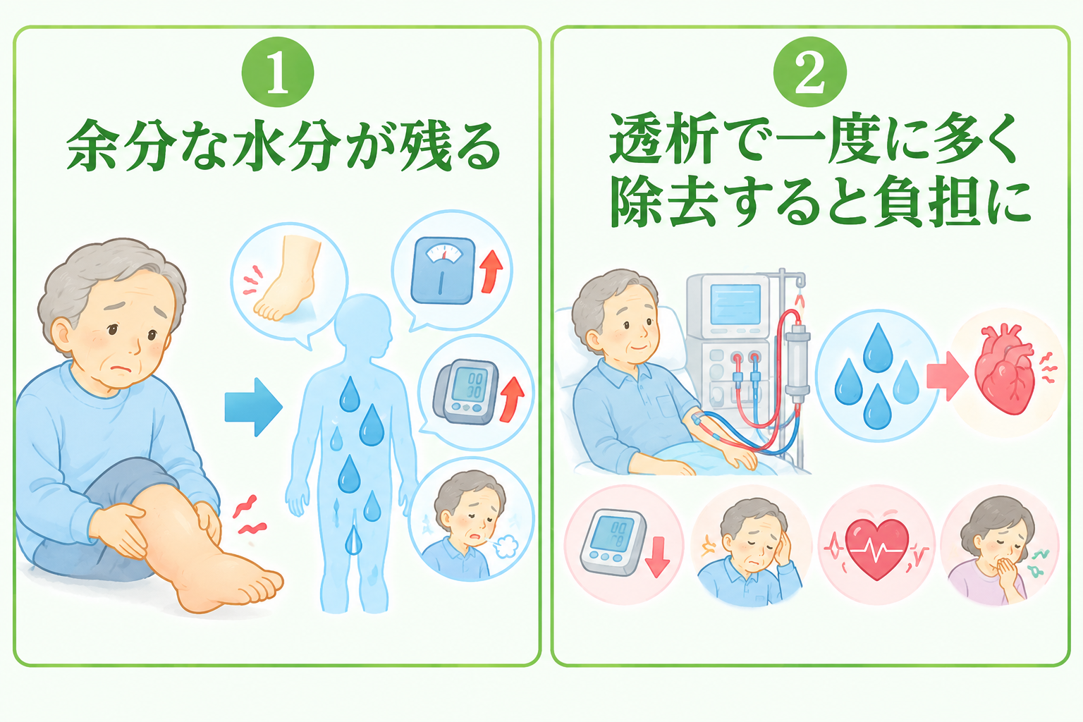 透析患者の水分制限